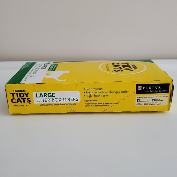 Purina Tidy Cats for Multiple Cats Large Litter Box Liners | 1 Box of 7 Liners - Picture 3 of 8